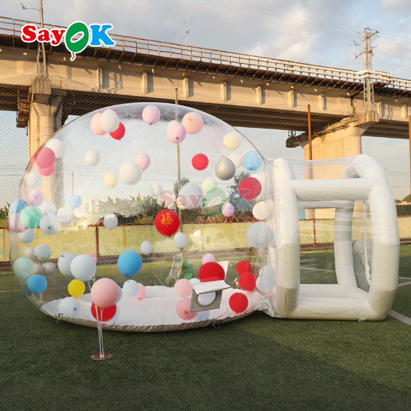 Sayok Armazém no Exterior Casa Bolha Transparente Casa Bolha Inflável para Crianças Tenda para Festas