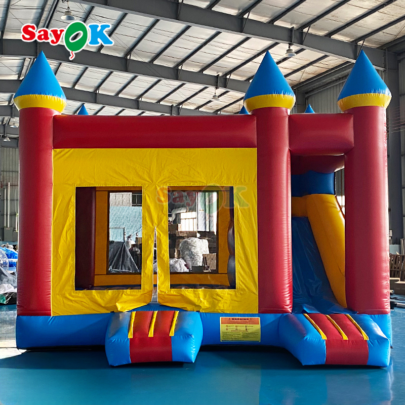 Sayok Bouncing Castle Inflable Outdoor Commercial PVC Bounce House Combo para Crianças