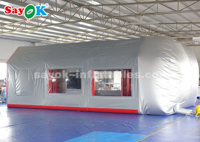Tenda de carro inflável Mobile Inflatable Paint Spray Booth Com Filtro de Esponja Para Manutenção de Carro