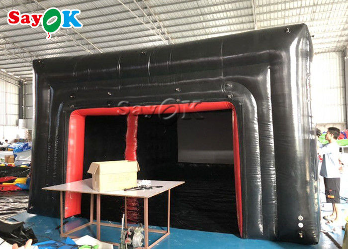 Tenda de cubos infláveis de lonas personalizadas Teatro Tenda de ar inflável Cubo privado para atividade