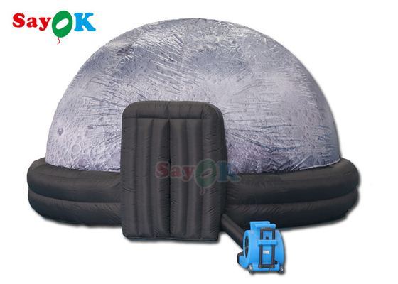 Barraca inflável Logo Pattern feito sob encomenda do planetário da abóbada do diâmetro do ofício 5m