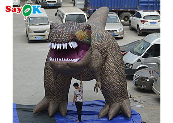 Dinossauros Infláveis Gigantes Infláveis Tyrannosaurus Rex Actividade Decoração Modelo Inflação Personagens de desenhos animados