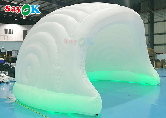 Barraca inflável do capacete do futebol gigante da resistência do vento para eventos