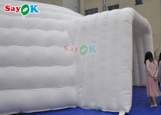 Tenda de iglu inflável hermética Tenda de cúpula inflável para exposição de eventos de festa