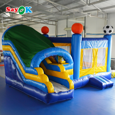 Casa de salto inflável de qualidade comercial com deslizamento Casa de salto inflável Castelo de salto para brinquedo do parque