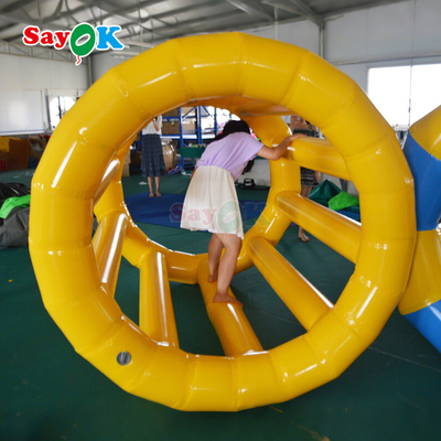 Bola de Rolo Inflável Colorida para Correr na Água, Brinquedos Flutuantes para Caminhar na Água