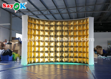 Parede inflável 3*1.5*2.3mH da cabine atrativa inflável da foto das decorações do partido para a propaganda