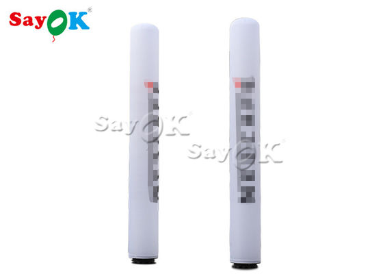 colunas infláveis da luz do diodo emissor de luz 0.63x5mH para eventos/decoração da fase