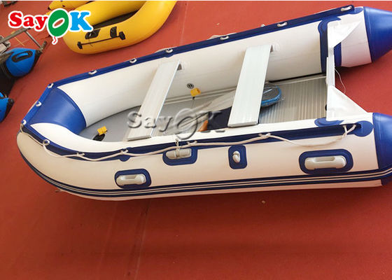 Calor - pessoa inflável azul selada do barco 2 da explosão do divertimento da água dos barcos do PVC