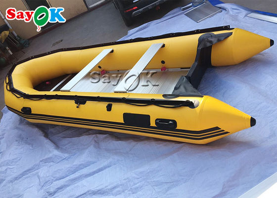 Fogo - 4 barcos de pá exteriores resistentes da pesca dos barcos infláveis do PVC do homem