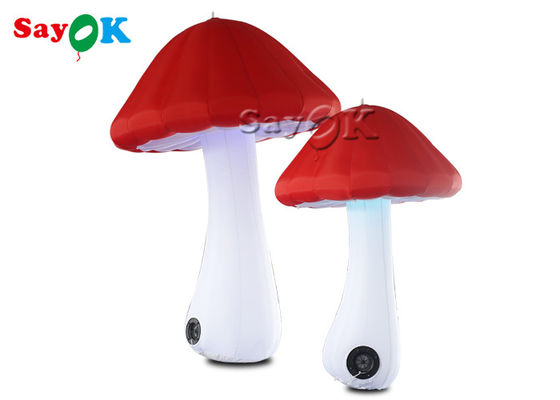 Modelo inflável vermelho For Advertising do cogumelo de 2m Oxford