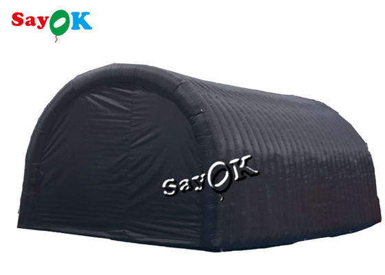 Tenda inflável ROHS 7.3m 24ft Negro Tenda inflável com porta