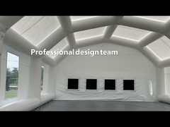 Grey Airtight Inflatable Air Tent Blow Up Spray Booth Car Painting