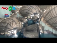 Colorido PVC inflável reflector bola de Natal decoração esfera inflável espelho balão