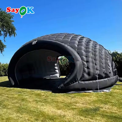 8m 26ft Durável Tecido Oxford Grande inflável Iglu Dome Tenda com sopro de ar