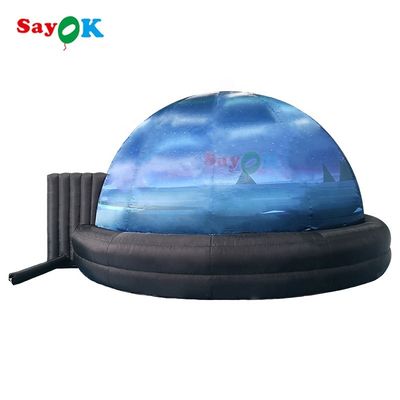 Eco-friendly 15-95 People Capacity 4m to 10m Diameter Portable Projection Dome Inflatable Planetarium