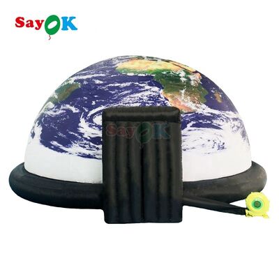Sayok 6m Impressão Digital Planetário Móvel Cúpula Astronomia portátil inflável tenda para escolas