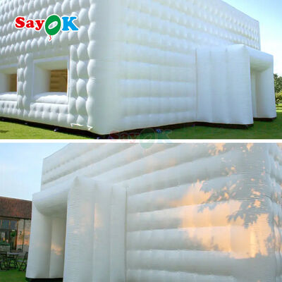 Sayok ODM OEM Retardante de Chama PVC Tarpaulin Pavilhão Grande Tenda Inflável para Eventos 100 200 Pessoas