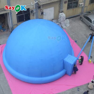 Tenda de Cúpula Astronômica 3D Dom Planetairom Projector de Estrela de Cinema Digital Móvel Tenda de Cúpula de Planetário Inflavel Com Cobertura