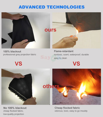 Tenda Domo de Projeção Planetário Inflável Sayok Tenda Domo Planetário Portátil Inflável