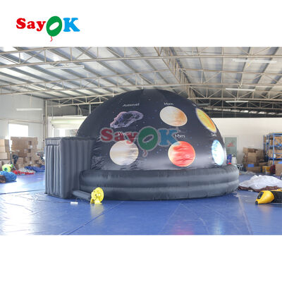 Tenda Domo de Projeção Inflável de Astronomia da Escola Sayok Tenda Planetário Inflável Planetário Domo