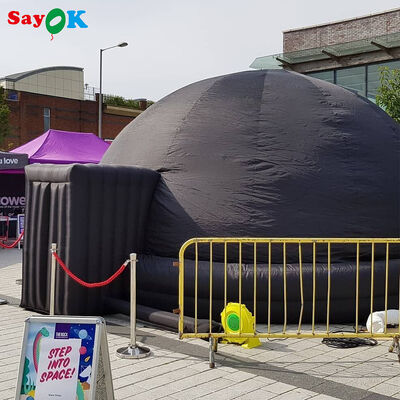 SAYOK Tenda portátil inflável do Planetário Dome para Cinema Cinema e Educação Escolar para Crianças com soprador de ar e esteira de piso