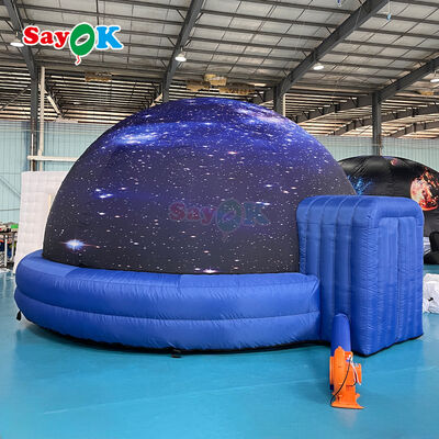SAYOK 100% Blackout Fire-Retardant inflável Planetário Dome com design 3D gratuito para escolas e eventos