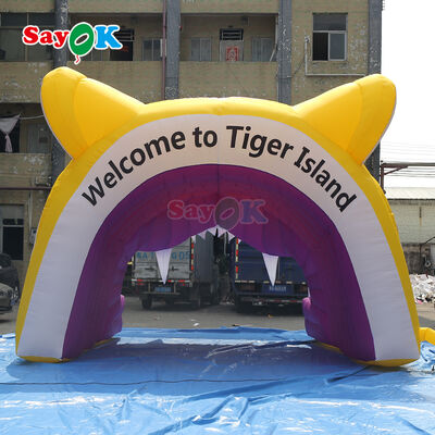Portable Waterproof UV Resistant Inflatable Tunnel Tent for Football and Outdoor Sports Events