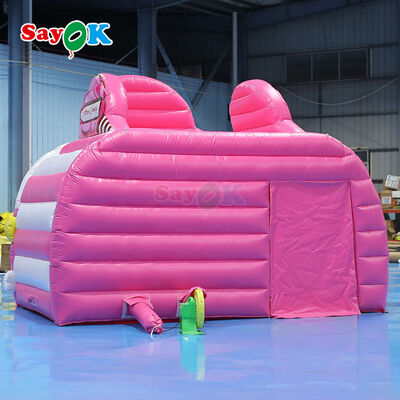 Tenda de ar inflável portátil impermeável personalizável para eventos ao ar livre Publicidade e Candy Floss Booth