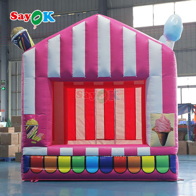 Tenda de popcorn inflável com lonas de PVC impermeáveis para eventos ao ar livre portáteis