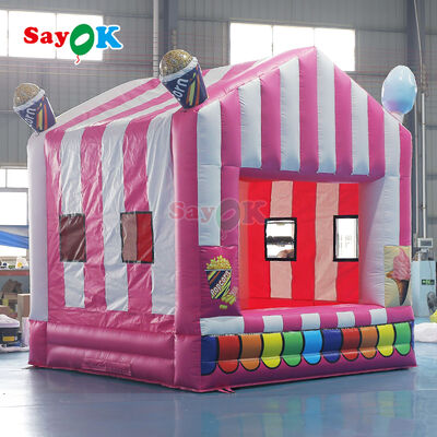 Tenda de popcorn inflável com lonas de PVC impermeáveis para eventos ao ar livre portáteis