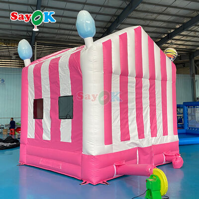 Tenda de popcorn inflável com lonas de PVC impermeáveis para eventos ao ar livre portáteis