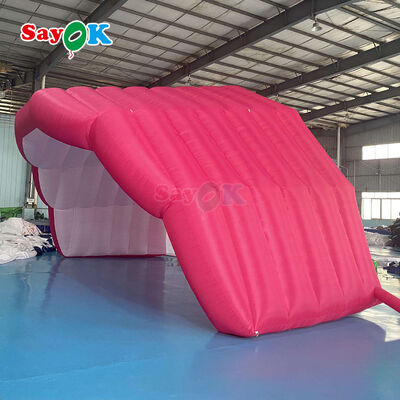 Weather-resistant Customizable Size UV Resistant Inflatable Stage Cover Tent for Outdoor Events