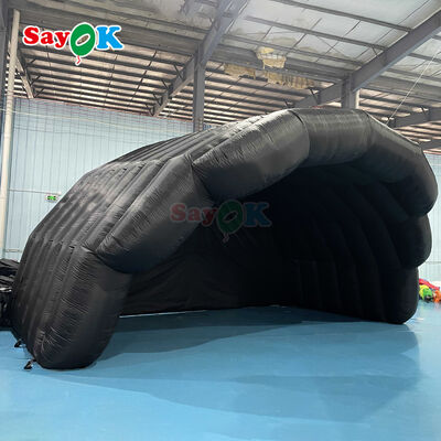 Tenda de cobertura de palco inflável personalizada para eventos e concertos ao ar livre