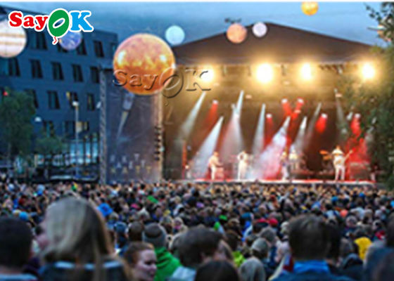 sistema solar Sun inflável de 3m 10ft com luz conduzida