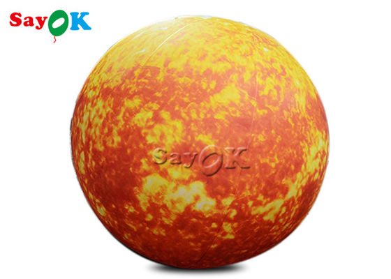 sistema solar Sun inflável de 3m 10ft com luz conduzida