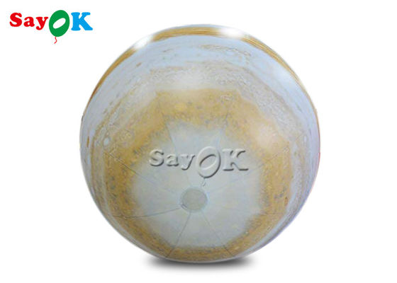 PVC de 0.25mm 60 polegadas de balões infláveis do planeta de Saturn para a instituição educativa