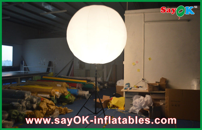 Suporte ereto do balão da propaganda da decoração inflável atrativa da iluminação