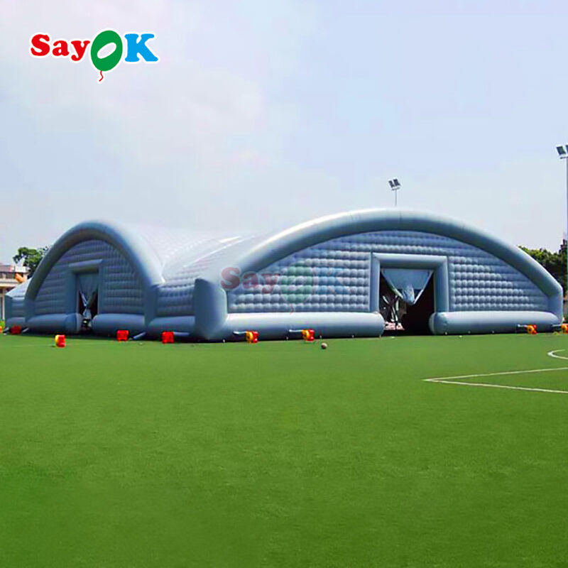 Sayok Free 3D Design PVC lonas grandes infláveis edifícios estádio esportivo gigante tenda inflável