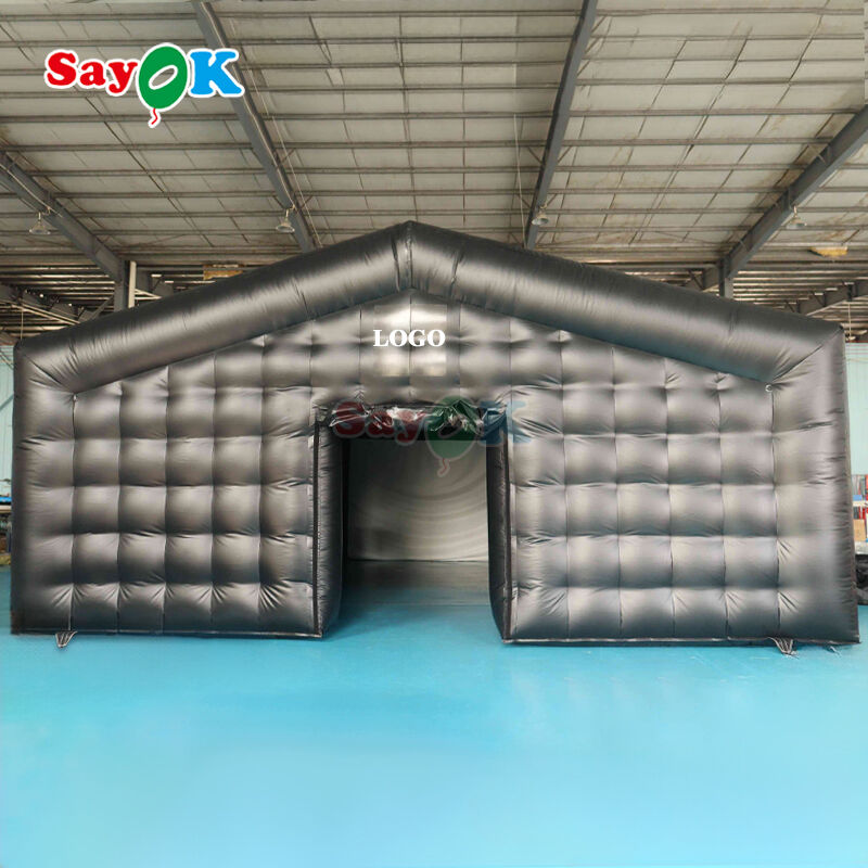 Tenda de Cinema Inflável Portátil com Recursos Retardantes de Chamas e Resistentes a UV para Eventos ao Ar Livre
