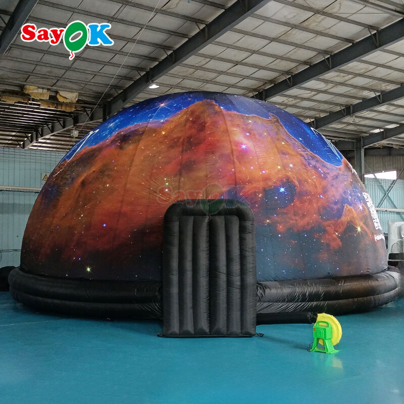 Dom do Planetário Inflável Móvel Profissional 10m para Escola