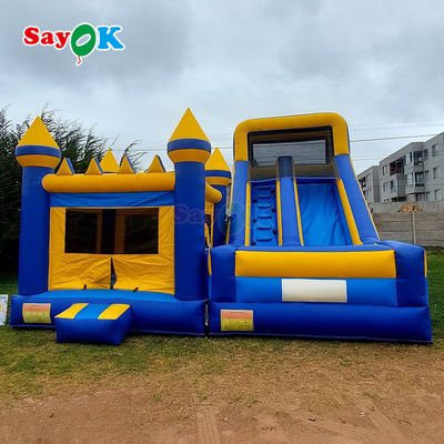 Casa de salto inflável de qualidade comercial com deslizamento Casa de salto inflável Castelo de salto para brinquedo do parque